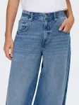 Широкие ноги Only, Medium Blue Denim - фото 4
