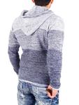 Пуловер RESLAD Strickpullover Colorblock, цвет indigoblau - фото 2