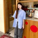 COVERNAT Рубашка Unisex светло-голубой - фото 5