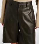 Кожаные шорты Lemaire, Dark Chocolate - фото 4