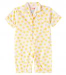 Хлопковый комбинезон Baby Sun Tinycottons, Off-White - фото