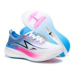 Кроссовки Unisex Low Top Синий/Красный/Белый TREEPERI, Aurora Blue - фото 8