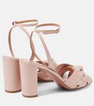 Кожаные сандалии nina 85 Aquazzura, Petal - фото 2