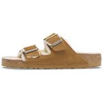 Шлепанцы Arizona Shearling Series унисекс Birkenstock, коричневый - фото