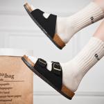 Шлепанцы унисекс Musnodo, хаки - фото 19