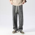 Джинсы Unisex Dnnnnx, серые (В комплекте случайная куртка One Brand) - фото 11