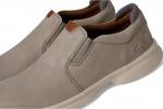 Кроссовки Clarks Bradley Ease, Light Grey Nubuck - фото 6