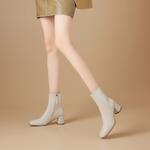 Женские ботинки BOERDIQI, экрю - фото 7