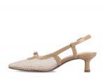 Туфли Journee Padma Pump, Beige Mesh - фото 4