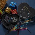 Унисекс парные часы серии Black LOV-17B-1 CASIO - фото 4