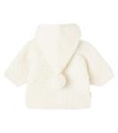 Детская шерстяная куртка с капюшоном Binibamba, Milk - фото 2