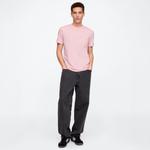 Футболка унисекс GAP, розовый - фото 6