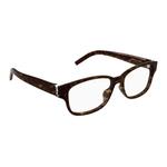 SAINT LAURENT Очки с прямоугольной оправой, Tortoiseshell - фото 7