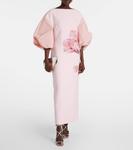 Вышитое платье миди Safiyaa, Peony Blush With Multi - Pastelsch - фото 2