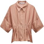 Футболка женская розовая ZARA - фото