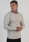 Топ SIKSILK LS MARL, White - фото