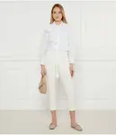 Медовые брюки Slim fit Marella, бежевый - фото 2