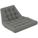 Подушка на стул Outsunny серый, 100/8/120 см - фото