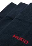 Носки 3 Pack 3P Rs Uni Cc HUGO, темно-синие - фото 2