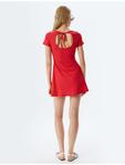 Короткое платье KOTON, красный - фото 4