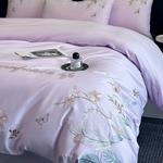 LUOLAI HOME Комплект постельного белья, 150 см, 4 предмета - фото 4