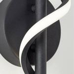 Настенный светильник Brilliant Eunice, черный матовый - фото 2