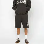 Короткие флисовые шорты International Stussy, черный - фото 3