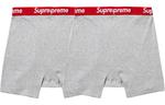 Ханес Брифы Боксеры 2 шт Тепло-серый Supreme - фото 2