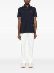 HUGO рубашка поло с нашивкой-логотипом, синий - фото 2