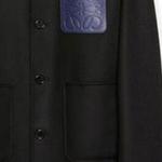 Куртка мужская черная Loewe, черный - фото 6