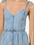 Джинсовое платье мини Shanti Alice + Olivia, синий - фото 6