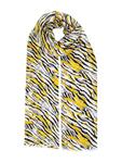Шарф Harpa, цвет e45/113 yellow/black - фото