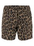 Шорты с леопардовым принтом ASPESI, коричневый - фото 2
