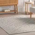 Ковер с текстурой в марокканском стиле Alani nuLOOM, 160x229 см, бежевый - фото 9