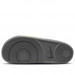 Шлепанцы Nike Offcourt Adjust Slides 'Cool Grey Volt' - фото 5