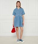 Платье из денима Tommy Jeans, синий - фото 2