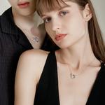 Lady Go Серебряное колье 925 пробы унисекс - фото 6