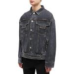 BALMAIN Джинсовая куртка мужская черная, Black - фото 6