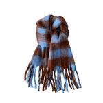 Jeep Вязаный шарф унисекс, Black Gray - фото 4