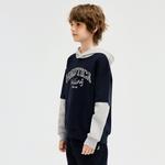 Детский свитшот NAUTICA, серый - фото 5