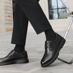 Туфли мужские черные HLA низкие улучшенные - фото 9