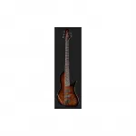 Harley Benton MSB-5 Черный Кленовый Шпон - фото 2