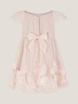Платье Baby Evangaline с цветочными аппликациями Monsoon, Pink - фото 2