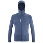 Флис Millet Fusion Grid full zip, синий - фото 3