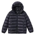 Детская пуховая куртка Mizuno, черная - фото