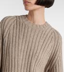 Кашемировый свитер Calvin Khaite, Sepia - фото 4