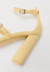 Босоножки на высоком каблуке Even&Odd, желтый - фото 6