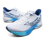 Кроссовки wave rider 28 'white estate blue' Mizuno, белый - фото 4