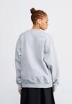 Толстовка The North Face ESSENTIAL OVERSIZE CREW, Light Grey Heather/Light Grey - фото 3