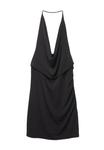 Платье PULL&BEAR HALTER , Black - фото 5